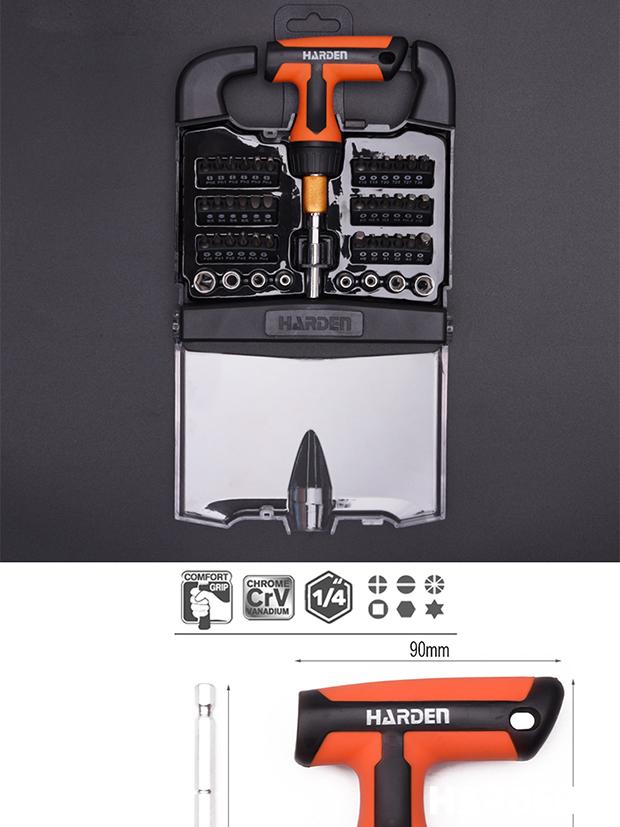 28Pcs Ratchet Screwdriver & Bits set