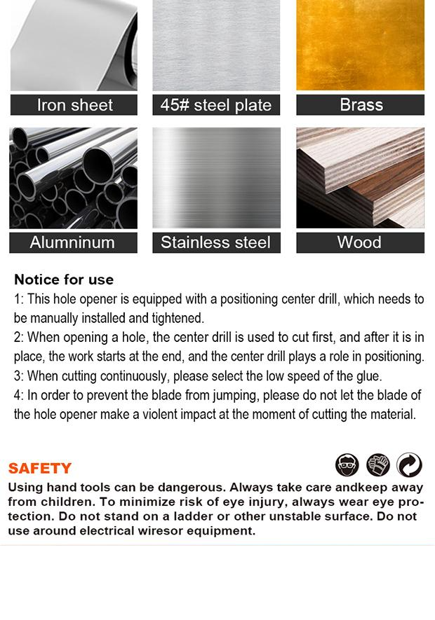 10Pcs HSS Bi-Metal Hole Saw Set
