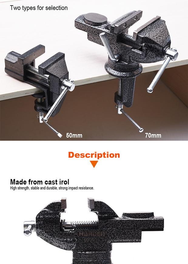 70mm Mini Bench Vice