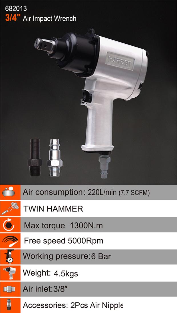 3/4" Air Impact Wrench