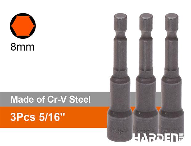 9Pcs Inch Magnetic Nut Drivers Set