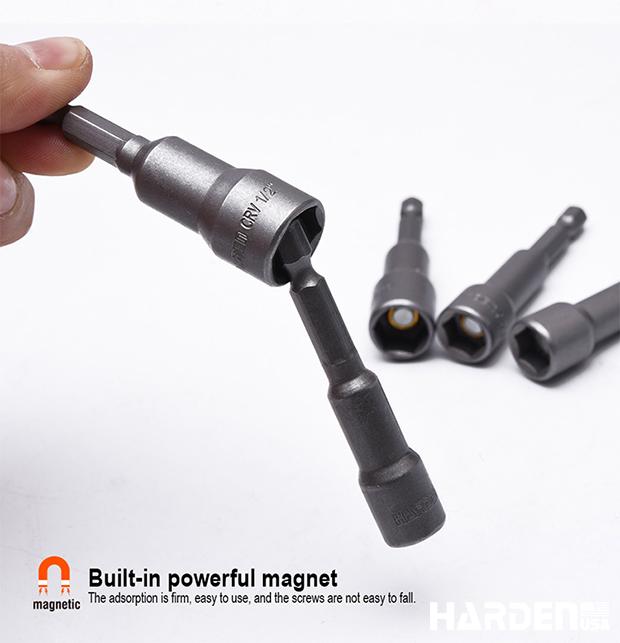 9Pcs Inch Magnetic Nut Drivers Set