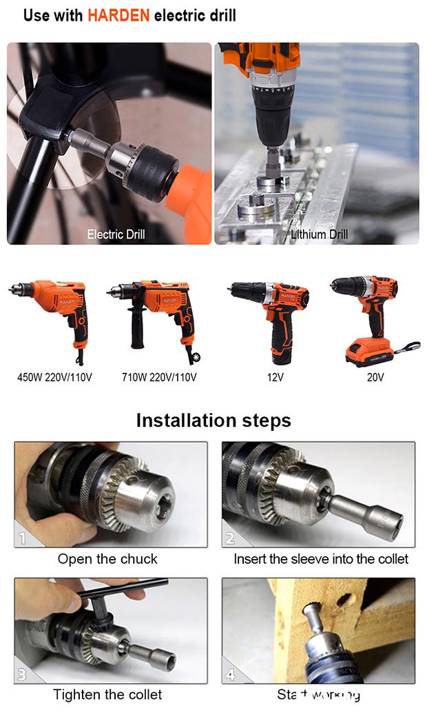 9Pcs Inch Magnetic Nut Drivers Set