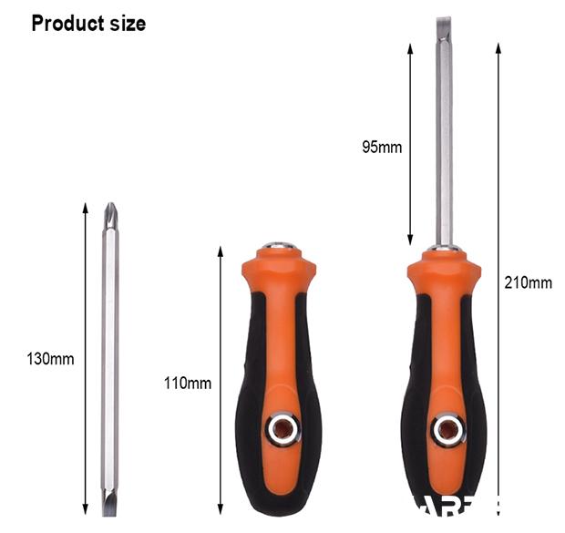 2 IN 1 Screwdriver Set