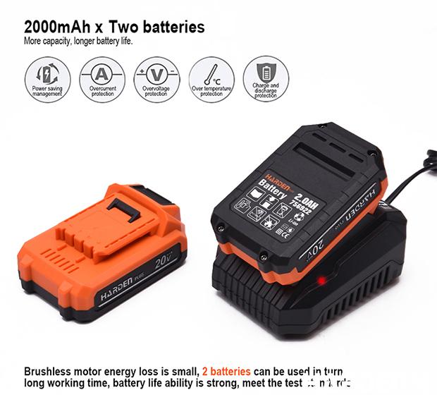 20V Brushless Cordless Impact Wrench