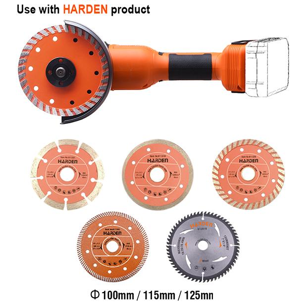 20V Brushless Cordless Angle Grinder
