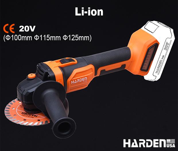 20V Brushless Cordless Angle Grinder