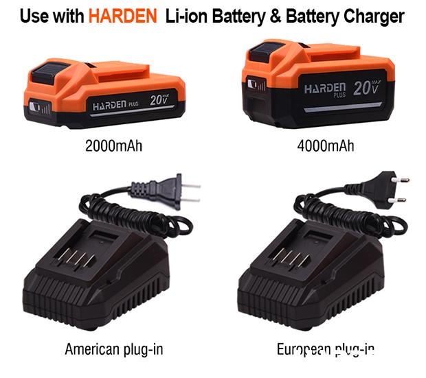 20V Brushless Cordless Angle Grinder
