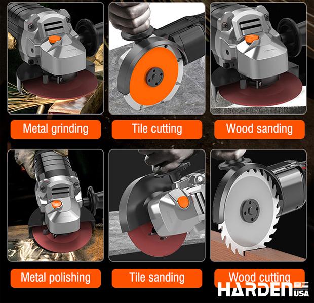 20V Brushless Cordless Angle Grinder
