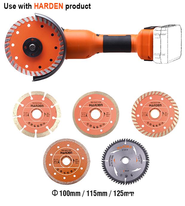 20V Brushless Cordless Angle Grinder