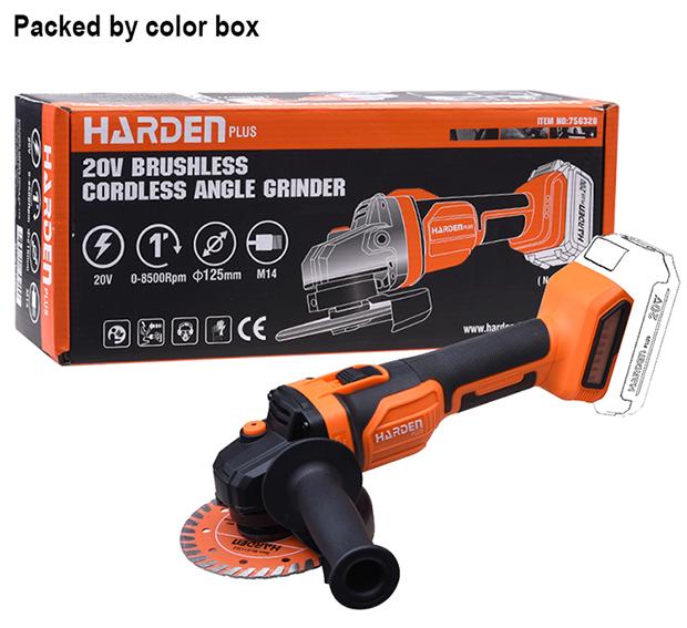 20V Brushless Cordless Angle Grinder