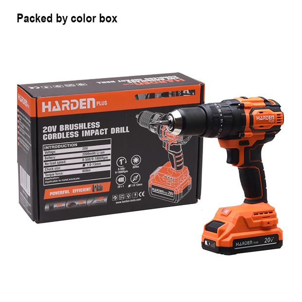 20V Brushless Cordless Impact Drill