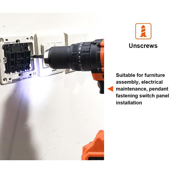 20V Brushless Cordless Impact Drill