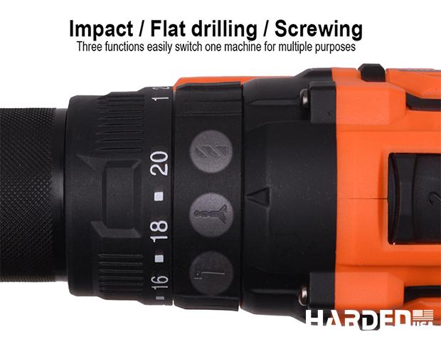 20V Brushless Cordless Impact Drill