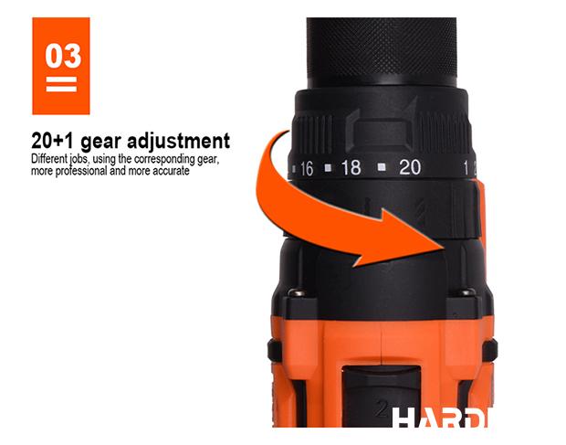 20V Brushless Cordless Impact Drill
