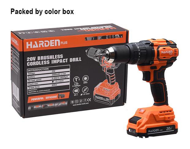 20V Brushless Cordless Impact Drill