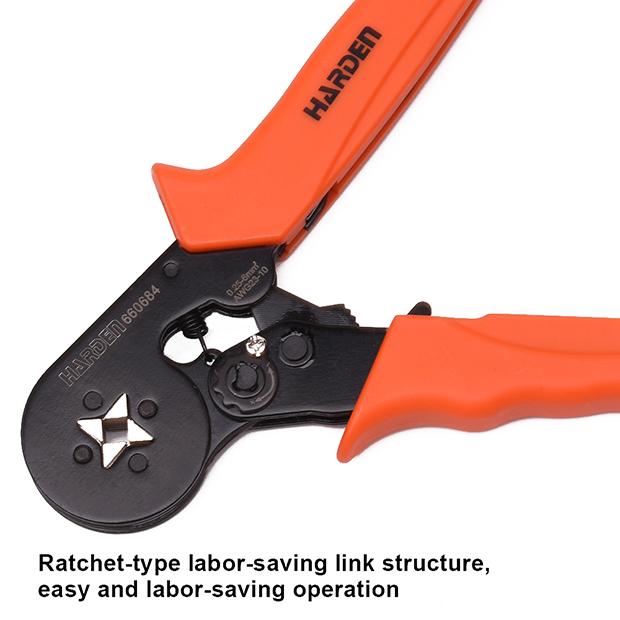 Square Ratchet Crimping Plier