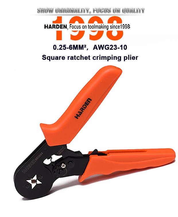 Square Ratchet Crimping Plier