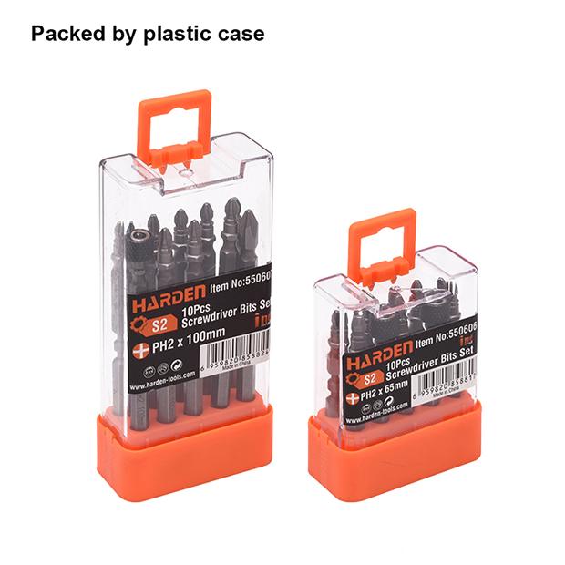 10Pcs PH2X100 S2 Screwdriver Bits Set