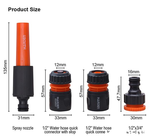 4Pcs Spray Nozzle Set