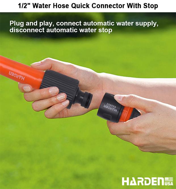 1/2" Water Hose Quick Connector