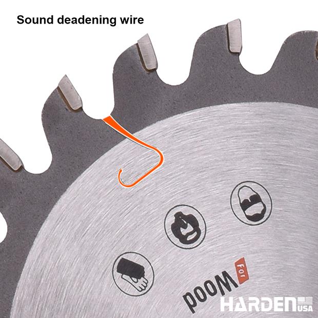 125mmx24tooth Slotting saw blade for wood