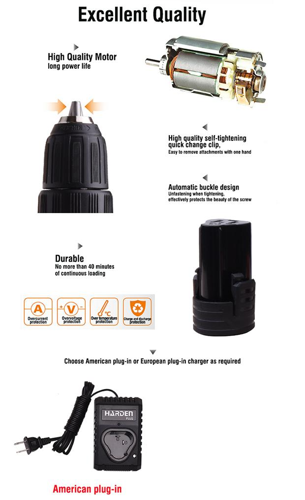 12V Cordless Drill (with box)