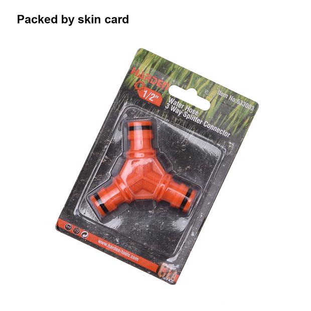1/2" Water Hose 3 Way Splitter Connector
