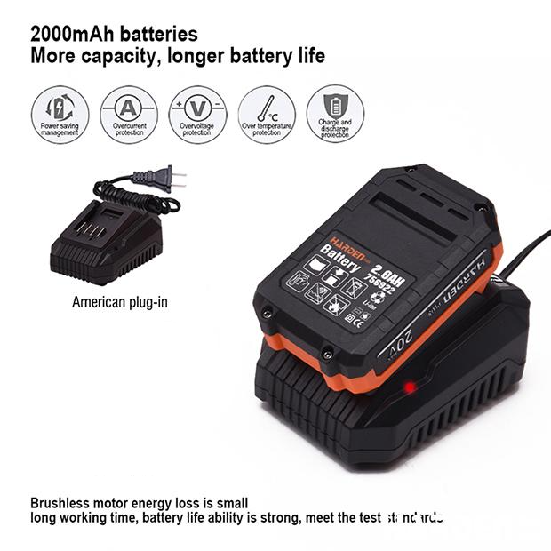 20V Cordless Drill (with 1pc battery)