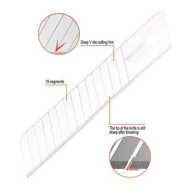10Pcs 18x100mm Knife Blades