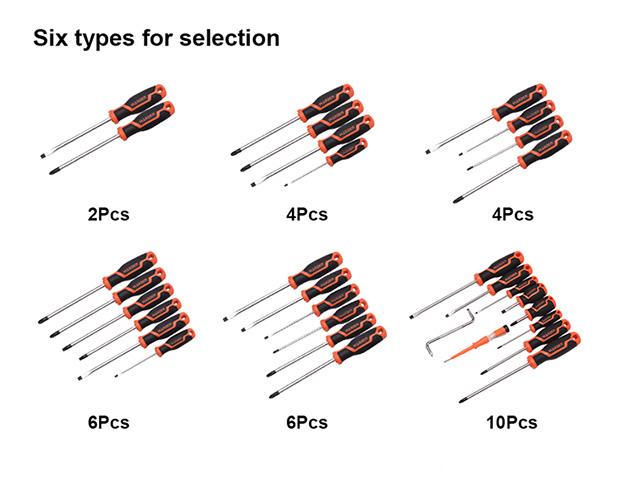 10Pcs Screwdriver Set