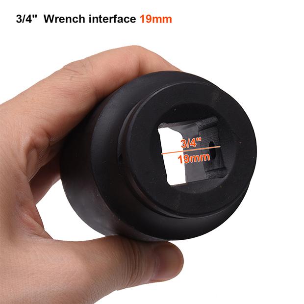 17MM-60MM 3/4" Impact Long Socket