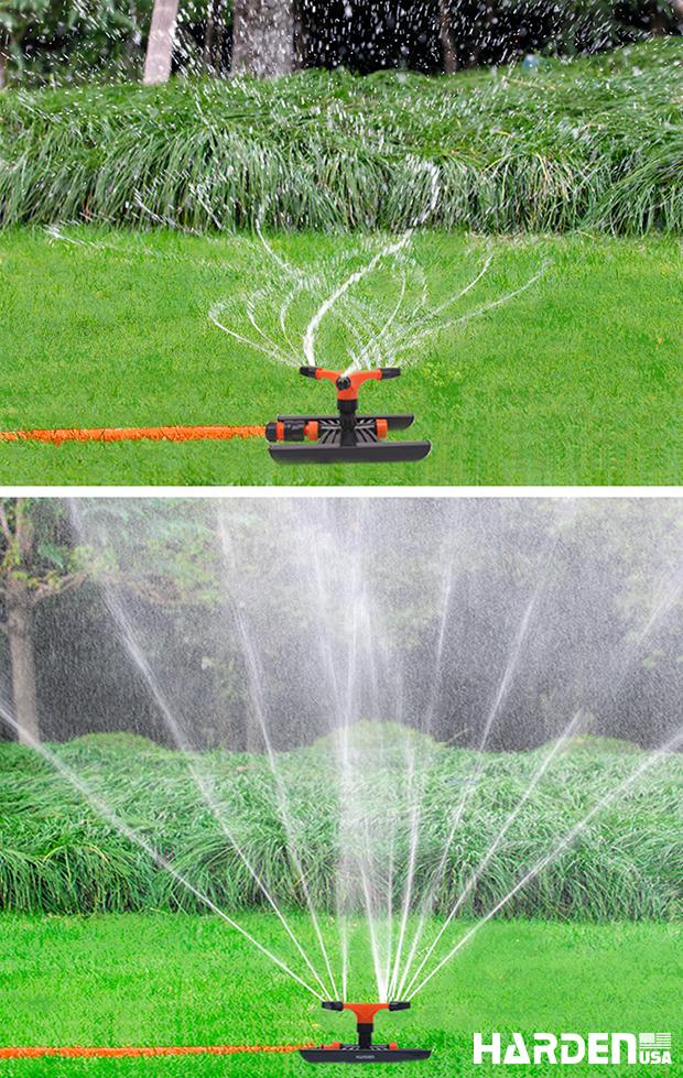 3 Arm Rotary 360 Degree Irrigation Sprinkler