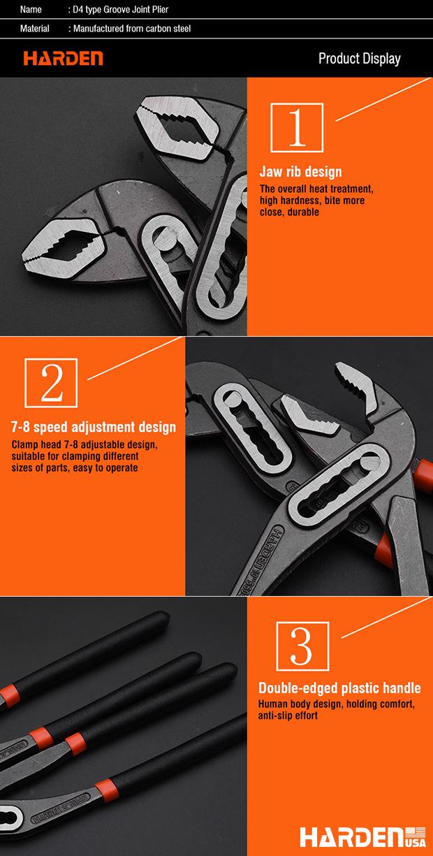 D4 Groove Joint Plier