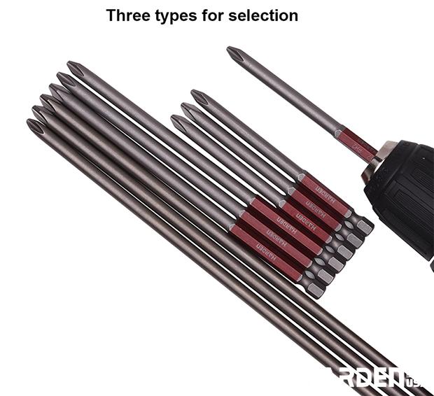 10Pcs PH2x150mm Screwdriver Bits Set