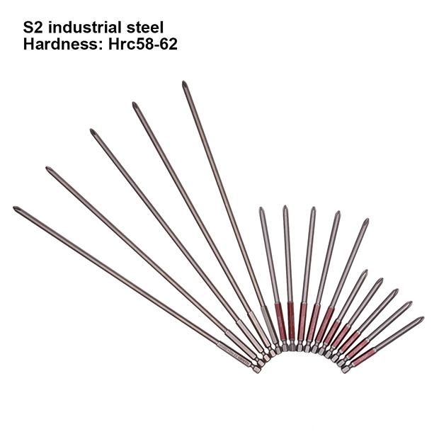 10Pcs PH2x300mm Screwdriver Bits Set