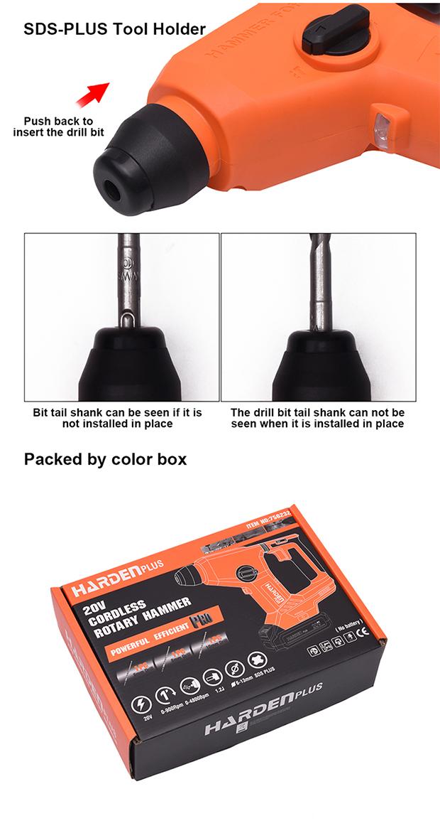 20V Cordless Rotary Hammer