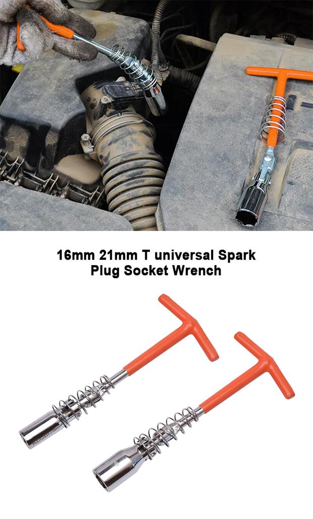 T universal Spark Plug Socket Wrench