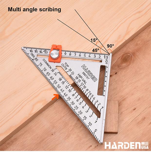 7"/178mm Multi-purpose Triangle Square