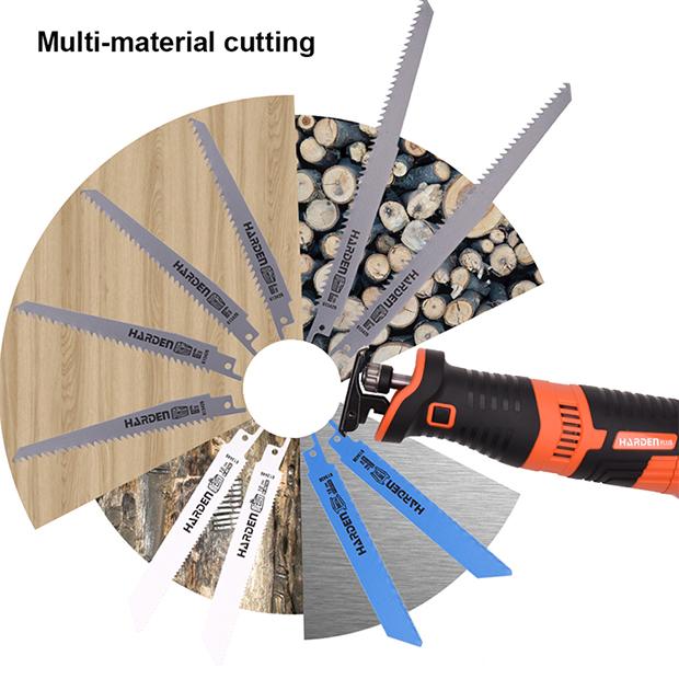 10Pcs Reciprocating Saw Blade Set