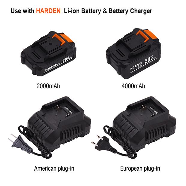 20V Brushless Cordless Angle Grinder