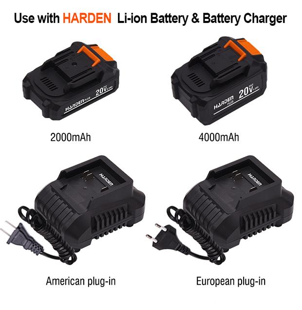20V Brushless Cordless Angle Grinder