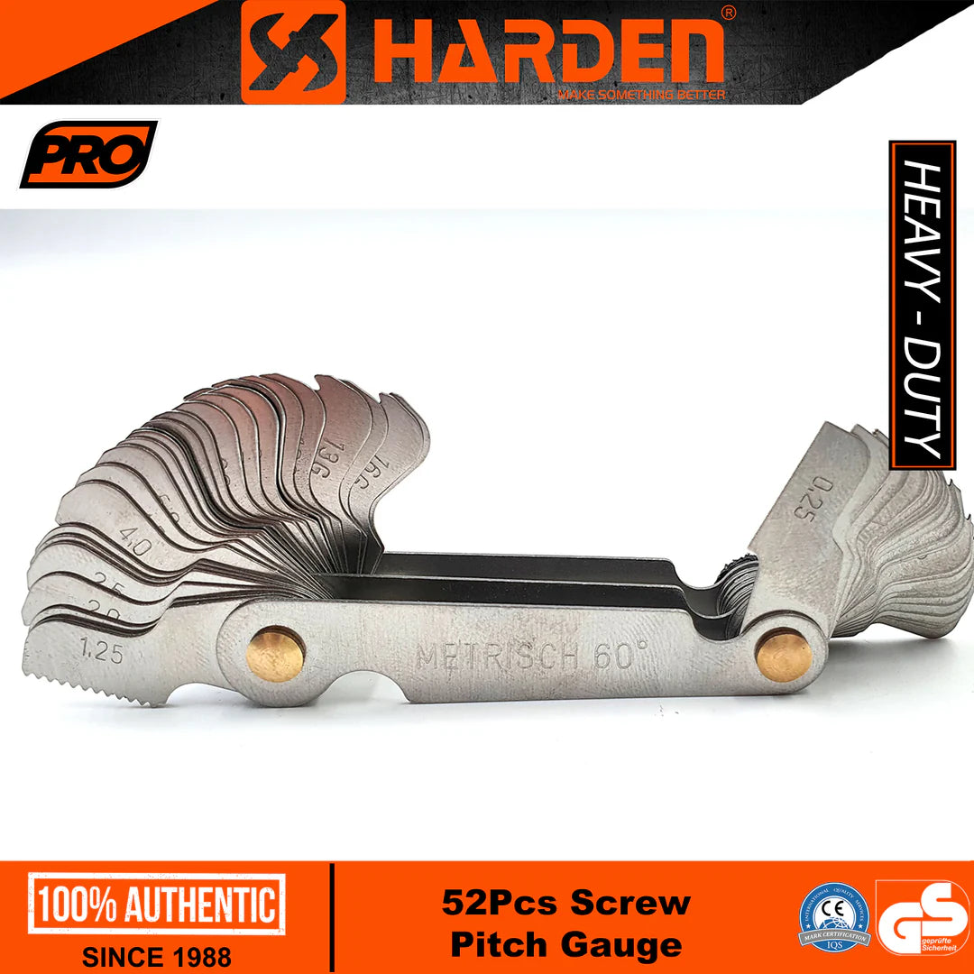 52Pcs Screw-pitch Gauge