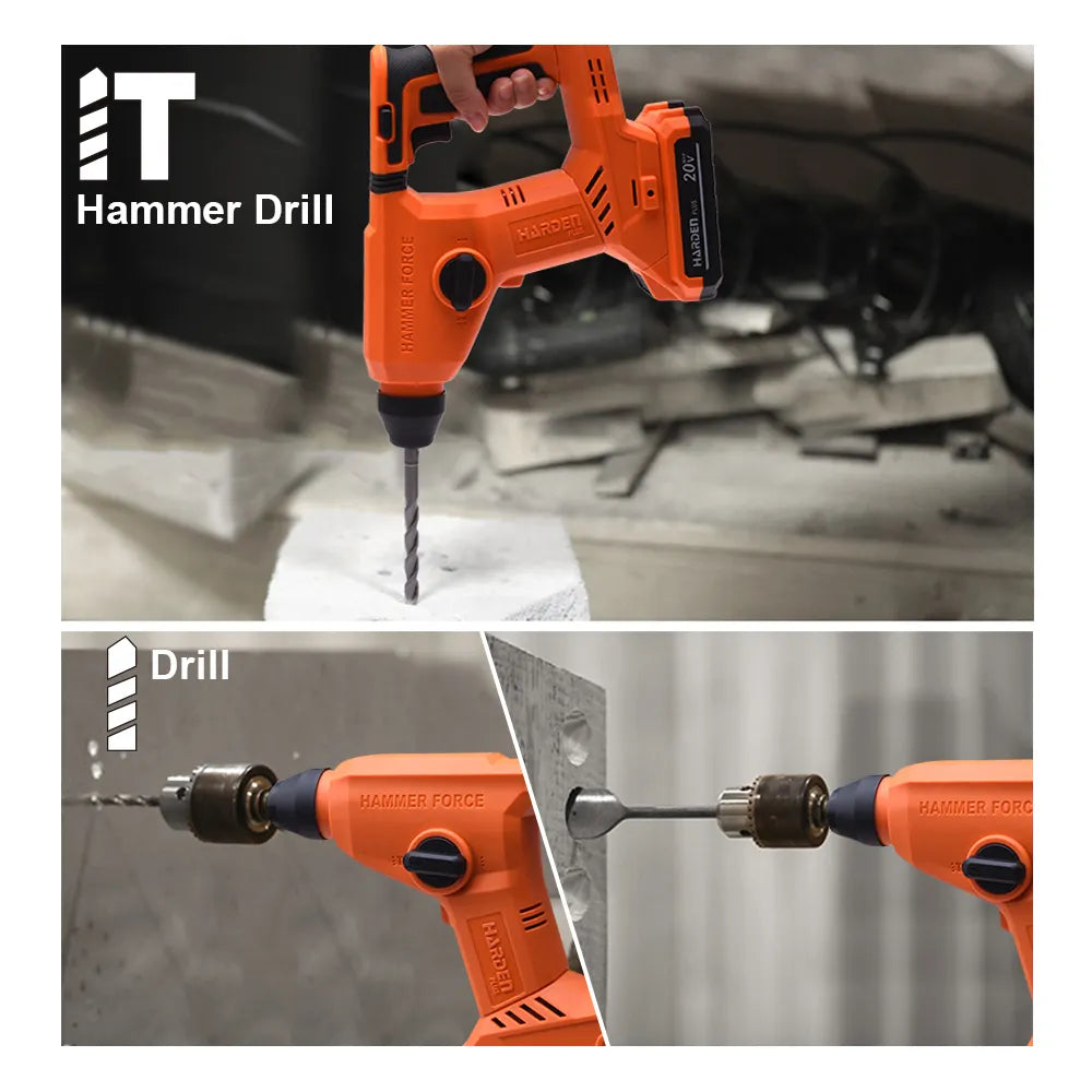 20V Cordless Rotary Hammer
