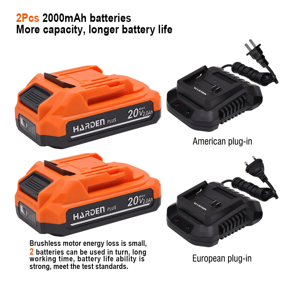 20V Brushless Cordless Impact Wrench