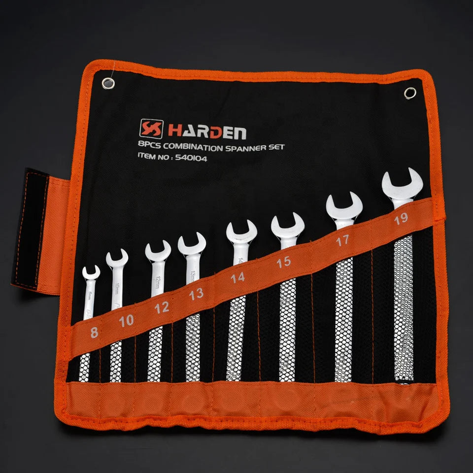 8Pcs Combination Spanner Set