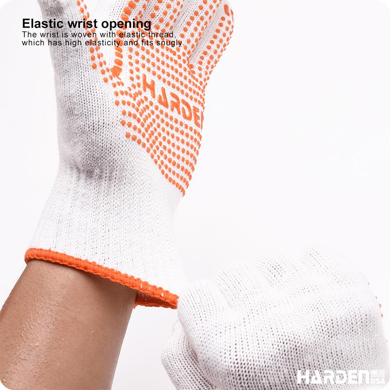 10Pcs Pvc Dots Working Gloves