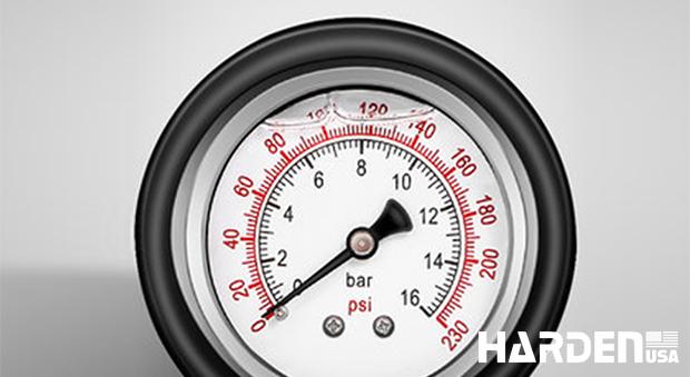 0-200psi Oil-immersed Tire Pressure Gauge