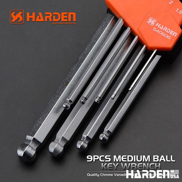 9Pcs Long Ball Key Wrench