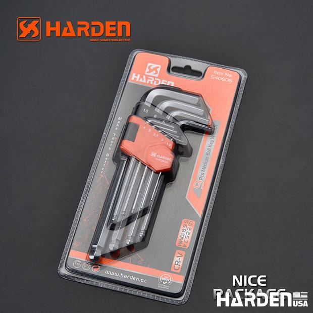 9Pcs Long Ball Key Wrench